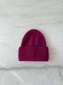 Billy Bamboo • Royal Angora Wool Beanie in Crystal Bright Hues