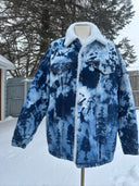 Krop Iconic Sherpa Jacket in Evergreens