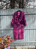 Krop Iconic Trench in Pink Sapphire