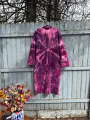 Krop Iconic Trench in Pink Sapphire