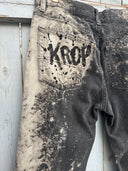 Krop Iconic "Tom" Black Jean in Tree Swallow