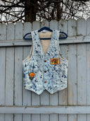 Krop Iconic Sherpa Vest in Sprout