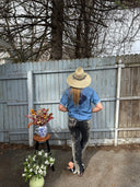 Krop Iconic "Tom" Black Jean in Tree Swallow