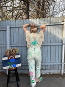 Krop Iconic Overalls in Little Lime