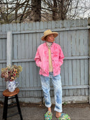 Krop Iconic Barn Jacket in Cherry Blossom