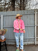 Krop Iconic Barn Jacket in Cherry Blossom