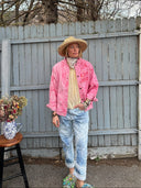 Krop Iconic Barn Jacket in Cherry Blossom