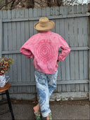 Krop Iconic Barn Jacket in Cherry Blossom