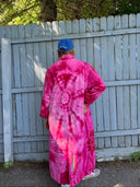 Krop Iconic Trench in Withering Pink