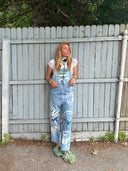 Krop Iconic Overalls in Late Bloom