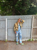 Krop Iconic Overalls in Late Bloom