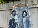 Krop Iconic Floral Printed Jeans in Goldie