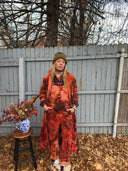 Krop Iconic Overalls in Feuillemort