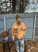 Krop Iconic Levi's Trucker Jacket in Orchard