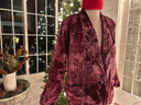 Holiday • Krop Iconic Blazer in Ruby