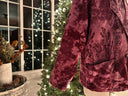 Holiday • Krop Iconic Blazer in Ruby