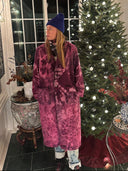 Holiday • Krop Iconic Trench in Pink Sapphire