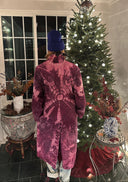 Holiday • Krop Iconic Trench in Pink Sapphire