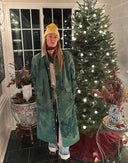 Holiday • Krop Iconic Trench in Emerald