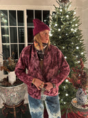 Holiday • Krop Iconic Blazer in Ruby
