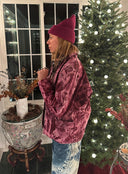 Holiday • Krop Iconic Blazer in Ruby