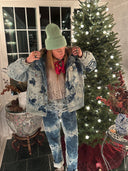 Holiday • Krop Iconic Wrangler Blanket-lined Jacket in Treetops Glisten