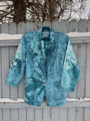 Holiday • Krop Iconic Blazer in Aquamarine