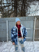 Krop Iconic Sherpa Jacket in Evergreens