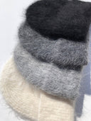 Billy Bamboo • Fluffy Alpaca Beanie (2 colors)